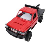 Tomvorks Camion-Grue télécommandé à L'échelle 1:12, Camionnette Tout-Terrain avec Lumières, Dépanneuse pour Enfants et Adultes. (Rouge)