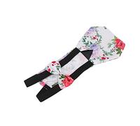 Tomvorks Couches pour Animaux de Compagnie, Poulet, Oie, Canard, Tissu Respirant et Imperméable, Conception de Sangle Ample et Serrée, Couches de Poche Intérieure pour Perroquets, (M)