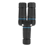 Tomvorks Coupleur RJ45 étanche IP68, Connecteur Ethernet blindé pour Câble LAN Extérieur - Idéal pour les Caméras de sécurité, Cat6 Cat7 Cat8 - Matériau ABS