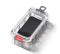 Tomvorks Éclat Nocturne, Boîte de Leurre de Pêche Magnétique, Organisez Les Appâts et S'attaquent Facilement avec Un Couvercle Transparent et Un Cadre Solide, Un étanchéité, pour (1pcs)