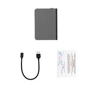 Tomvorks Enregistreur Vocal Magnétique Intelligent avec IA, Dispositif de Transcription Numérique pour Réunions, Entretiens, Conférences, Compatible avec iOS Noir (32G)