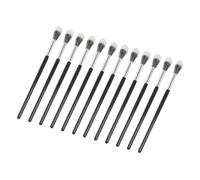 Tomvorks Ensemble de Pinceaux de Maquillage à Poils Souples, Brosse Pointillée Portable pour Fond Teint Blush pour un Effet Tridimensionnel Applicable Cadeau D'amis Matériau: Laine