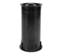 Tomvorks Ensemble de Tubes de Port Haut-Parleur, 2 Pièces, ABS Premium, Caisson Basses, Réflexion des Basses pour Haut-parleurs PA DJ, Diamètre 88mm, Longueur 160mm