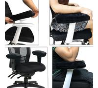 Tomvorks FAUTEUIL EN MOUSSE À MÉMOIREACCUI-BRASCOUSSIN COUDEBOWPOIGNETSOULAGEMENT DE LA PRESSIONPOURCHAISES DE JEU BUREAU (bleu marine)