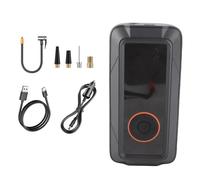 Tomvorks Gonfleur de Pneu Portable sans Fil avec Gonflage Efficace pour Voitures, Gonflage Rapide pour Voitures, Vélos, Motos, Lampe de Poche LED Voyage (Version sans Fil)