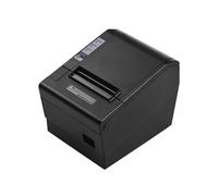 Tomvorks Imprimante Pos, Imprimante Thermique de Reçus 80 Mm avec Coupe Automatique, Interface Ethernet USB, supermarché, Magasin de Détail, Entreprise à Domicile, Commandes D' (Prise UE)