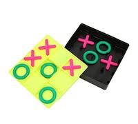 Tomvorks Jeu D'échecs Ox - Jouet éducatif pour Développer L'intelligence et Le Plaisir - Plastique Léger pour Les Activités Intérieures et Extérieures