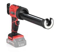 Tomvorks Kit de Machine à Calfeutrage sans Fil de Rétractaire du Piston, Conception de Lumière LED pour la Garniture d'étanchéité, Outil électrique à Main 20V (Rouge)