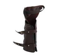 Tomvorks Manchette de Bras en Cuir Artificiel Gothique Rétro, pour Jeu de Rôle, adapté aux Enfants et à la Reconstitution Historique