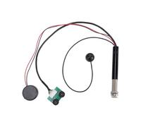 Tomvorks Microphone Micro Guitare Haute sensibilité Volume de tonalité Réglable, Construction Robuste Double Modes D'installation, pour Joueurs D'instruments Folk de Guitare Acoustique