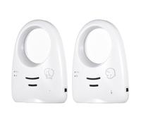 Tomvorks Moniteur 2.4G, Moniteur pour bébé sans Fil 2,4 GHz avec Audio Bidirectionnel, Lumière de Nuit, Anti-interférence FHSS, Haute sensibilité, Gamme de 250 M, pour la Maison, pour