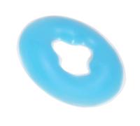 Tomvorks Oreiller de Massage du Visage en Silicone Souple, Coussin de Berceau pour Soins Relaxants la Peau, 4 Couleurs, Confortable et Durable (Bleu ciel)