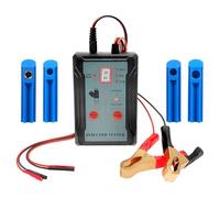 Tomvorks Outil de Nettoyage de Testeur D'injecteur Carburant 12V, Testeur D'injecteur Carburant Universel EFI et GDI (Bleue)