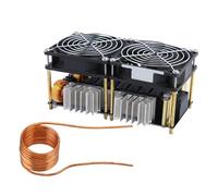 Tomvorks Panneau de Chauffage par Induction Haute Fréquence Basse Tension, Module de Traitement Thermique Puissant DC 12-48 V 40 A pour la des Métaux en Argent, or, Cuivre, Aluminium (1800W)