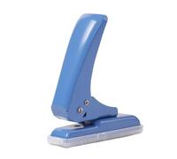 Tomvorks Perforatrice à un Trou pour Feuilles de Métal, 40 Trous, Perforatrice Facile à Utiliser avec Système de Verrouillage pour Scrapbooking et Loisirs Créatifs, Mini Découpeus (Bleu)