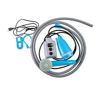 Tomvorks Peste de Douche de Camping Portable Rechargeable Compacte pour la Randonnée avec Design Rechargeable, Facile à (Douche)