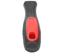 Tomvorks Râpe en Acier avec Poignée en Fer à Cheval, Poignée Ergonomique en Plastique Double Couleur, Grande pour Soin Efficace des Sabots de Cheval