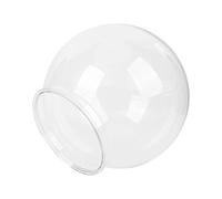 Tomvorks Robuste Heavy Duty Ronde en Plastique Fish Bowl Style Preuve de Rupture Polyvalent Petit Réservoir de Poissons de Bureau Bibliothèque Décorations (L)