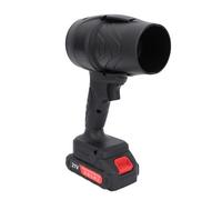 Tomvorks Souffleur sans Fil 21V Séchoir à Air Portable avec 2 Piles Rechargeables, Souffleur à Feuilles à Vitesse Variable Léger pour Le Lavage de Voiture, époussettage Usage Domestique, (Plug UE