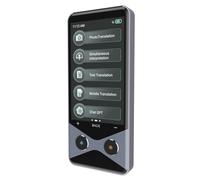 Tomvorks Traducteur de Langue Instantanée, Dispositif de Traduction en Temps Réel Quick 137 Langues, Traducteur de Photo D'enregistrement Portable pour Le comité de Bruit avec écran