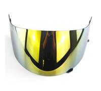 Tomvorks Visor de Casque de Moto Anti-rayures, de Remplacement avec Protection Solaire, Retirer, S'adapte aux Casques CL-16 CL-17 CL-SP CL-SP CS-R1 CS-R2, Vent, Pluie, Petits Débris (Or)
