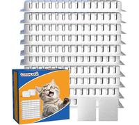 Tomxcute Lot de 10 filtres pour Fontaine à Chat + 2 éponges pour Fontaine à Chat de 3,2 l