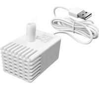 TOMXCUTE Pompe de rechange pour fontaine à eau pour chat, pompe ultra silencieuse pour fontaine à eau pour chat