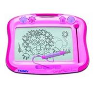 TOMY - 6484 - LOISIR CRÉATIF - ARDOISE MAGIQUE - MÉGASKETCHER CLASSIQUE - ROSE Rose G