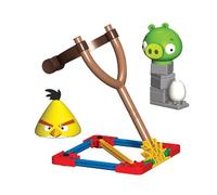Tomy - Angry Birds - T72601 - Jeu de Construction - Yellow Birds Vs Medium Minion Pig