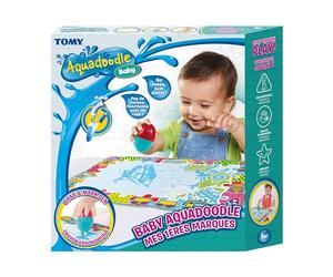 TOMY AquaDoodle Mes 1ères Marques - Tapis Bebe, Cadeau 1 An | Tapis de Dessin à l'Eau pour Bébé - Jeux Bebe 1 An, Coloriage Sans Salir, Cadeau Bebe 1 An