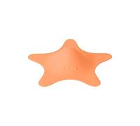 TOMY BOON STAR - Bouchon de Baignoire en Forme d'Étoile B11159, Accessoire de Bain pour Bébé, Bouchon de Douche en Silicone, Bode Baignoire Orange.