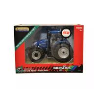 Britains New Holland T6.180 Blue Power, Jouet Tracteur pour Enfants Compatible avec les Animaux et Jouets Agricoles à l'Échelle 1:32, pour les Collectionneurs et les Enfants à partir de 3 Ans.