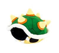 TOMY Club Mocchi Mocchi Super Mario Carapace de Bowser Junior Jouet en Peluche de 15 cm - Jouets Super Mario à Collectionner pour Les 3 Ans et Plus