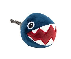 TOMY Club Mocchi Mocchi Super Mario Chain Chomp Junior Jouet en Peluche de 15 cm - Jouets Super Mario à Collectionner pour Les 3 Ans et Plus