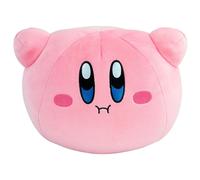 Club Mocchi Mocchi Tomy - Peluche Kirby Flottant Mega 38 cm - Jouets Doux Kirby à Collectionner - Jouets héros sous Licence Officielle - Figurines de Bureau - Jouets Enfants 3+ Ans