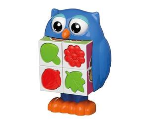 TOMY Hibou Professeur - Puzzle et Cube - Jouet et Jeu de Formes