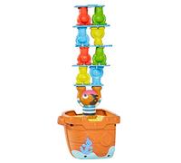TOMY - Hissez 'O' Pirates Jeux de Société pour Enfants T72868, Jouet Enfant 4 Ans, Jeu d'Équilibre Multicolore pour Groupes, Cadeau Anniversaire Idéal, Jeu d'Adresse Adapté à 4 Ans+