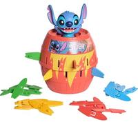TOMY Jeu d'action Disney Pop Up Stitch - Jeu Familial Amusant pour Garçons, Filles Et Adultes - Jouet Stitch pour Enfants D'âge Préscolaire - Âges 4 Et Plus