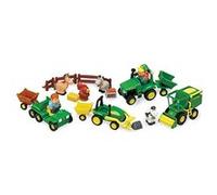 Tomy - 34984a2 - Coffret De Véhicules, Animaux Et Accessoires Pour Jouer Au Fermier