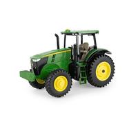 TOMY John Deere LP87295 Tracteur 7260R Échelle 1/16 - Corps moulé sous pression, essieu avant orientable et attelage arrière