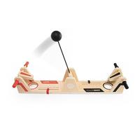 TOMY Jouets Fat Brain VolleyShot | Jeu de Table avec Balle et Raquettes | Jouet en Bois avec marqueurs de Score intégrés | Jouets pour Famille et Enfants de 8 Ans et Plus