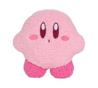 Tomy Kirby Mofulatto Petit Coussin Peluche, Oreiller Personnage Doux Effet Bouloché, Coussin Décoratif Confortable pour Chambre ou Salon, Idée Cadeau pour Fans de Kirby et Collectionneurs