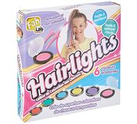 TOMY- Kit De Coloration FabLab-Accessoires Teinture Temporaire pour Enfants et Ados-S'enlève Au Shampoing-Craie A Cheveux Lavable pour Filles 7, 8, 9, 10, 11, 12 Ans, E73285, Pink