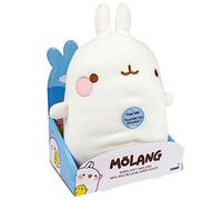 Tomy-L66028 Molang Peluche, 661-340, Multicolore