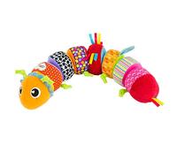TOMY Lamaze - Camille La Chenille, Jouet d'Éveil pour Bébé, Jouet Noël,Peluche Chenille à Assembler, Jouet Éducatif Multicolore, Convient aux Bébés 6mois+