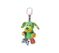 Lamaze Jouet d'éveil Pupsqueak (Puppy le chien) – Clip pour poussette – 0-6 mois
