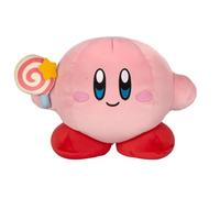 Club Mocchi Mocchi - Kirby Plushies - Kirby avec Invincible Candy Plushie - Squishy Kirby Toys - Jouets en peluche à collectionner et mignons animaux en peluche et chaussettes pour enfants - 38 cm