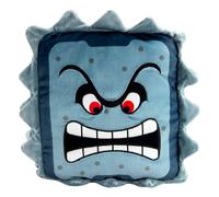 TOMY Peluche Super Mario Thwomp Mocchi-Mocchi 38 cm Multicolore – Licence officielle