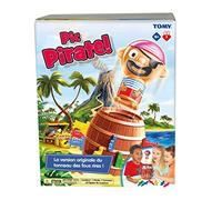 TOMY Officiel - Pic Pirate Jeux de Société pour Enfants, Jouet pour Noël,Jouet Enfant 4 Ans, Jeu Rigolo pour Groupes, Cadeau Anniversaire Idéal, Jeux 4 Ans+