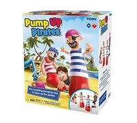 TOMY Pump Up Pirate Jeu de société d'action pour Enfants de 4, 5, 6, 7, 8 Ans pour garçons et Filles et Adultes